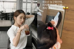 '이병헌♥' 이민정 "오빠 농구화 닦아주는 ♥서이" 귀요미 효녀네