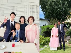 '정약용 후손' 정일우, 교수 母 정년퇴임 축하 "새로운 시작 응원"