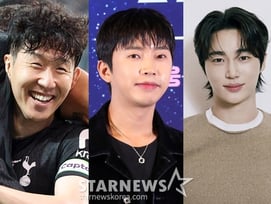 1위 손흥민, 2위 임영웅, 3위 변우석