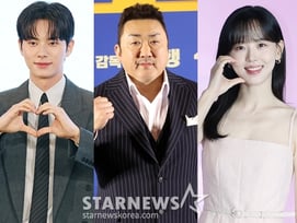 1위 이채민, 2위 마동석, 3위 강한나