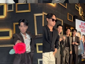 '보스' 조우진→정경호, 아이키와 함께한 댄스 챌린지..찰떡 호흡