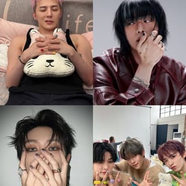 '네일 잘 받는' GD·진·디에잇·현진·NCT 위시..'에겐남 NO, 패션돌'[★FOCUS]