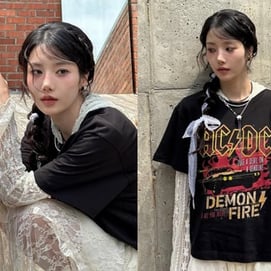 권은비, 워터밤 불참 후 회복 중..무대 위와 다른 핼쑥한 모습