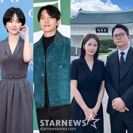 "대한민국만세!"..송혜교·이승기·김준호♥김지민, 광복절 개념 ★들
