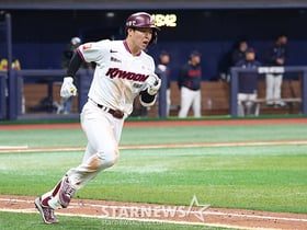 [포토] 여동욱 '홈런 치고 질주하라'