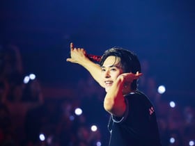 하이라이트 손동운 '팬들 향한 미소'[★포토]