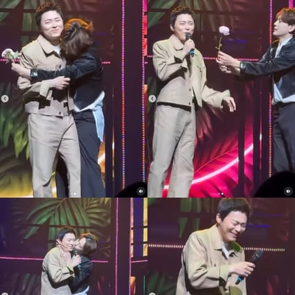 '이다해♥' 세븐, 무대 위 돌발 행동..조정석에 찐한 뽀뽀