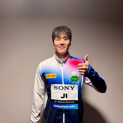 '韓 수영 최초' 아름다운 도전, 지유찬 자유형 50m 결승 7위 "내년 AG서 또 기록 깨고파"