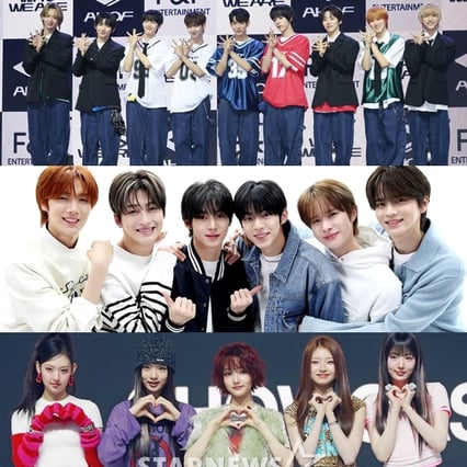 1위 아홉(AHOF), 2위 TWS(투어스), 3위 키키(KiiiKiii)