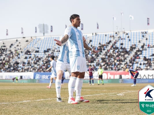 '에릭 데뷔 7분 만에 득점포' 울산 1-1 무승부, 3연승 행진 끝... 수원FC '5경기 무승' 수렁 [수원 현장리뷰]
