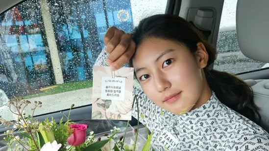 박연수, 딸 지아 연습생서 골프선수로.."정회원 믿기지 않아" 감격