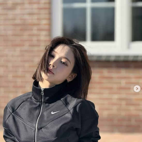 카리나, 이번엔 올블랙 착장