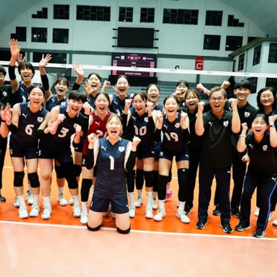 U21 女배구, 크로아티아에 역전승