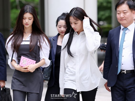 어도어와 비공개 조정, 다니엘-민지 참석