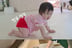 박수홍♥김다예, 딸 네발기기 첫 성공에 감격 "작은 거 하나에 기뻐"