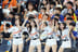 [한번에쓱]타이거즈 전 '21-3'대승 응원하는 한화 치어리더들
