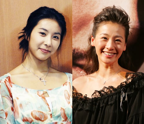 ↑'사랑하지 않아' 여주인공 한은정과 '사랑에 미치다' 여주인공으로 내정된 이미연