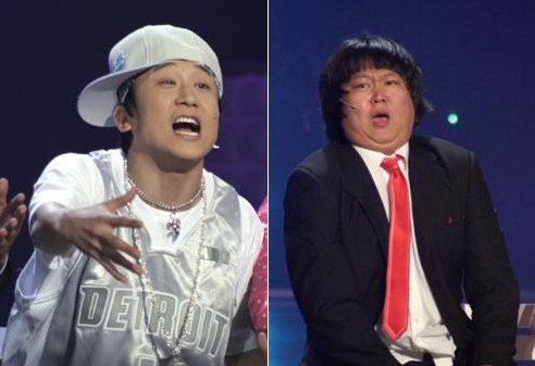 양헌(왼쪽), 신동수