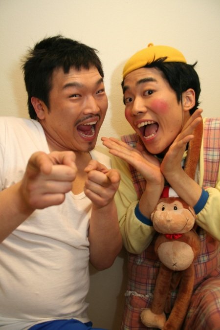 '2007 SBS 신인개그맨선발대회' 대상을 수상한 허용운(사진 왼쪽)과 장유환.ⓒSBS