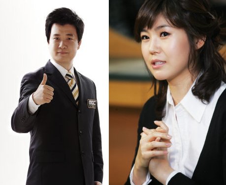 최근 프리랜서 선언이 불거지고 있는 김성주 MBC 아나운서(왼쪽)와 지난해 프리랜서를 선언한 강수정 전 KBS 아나운서