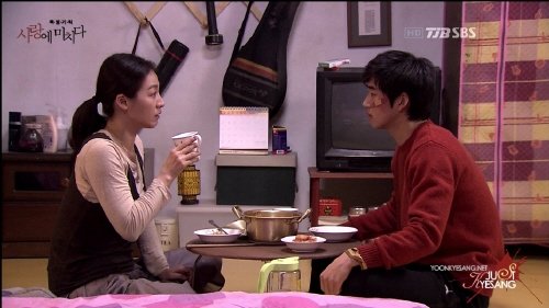 '사랑에 미치다'에 등장하는 라면