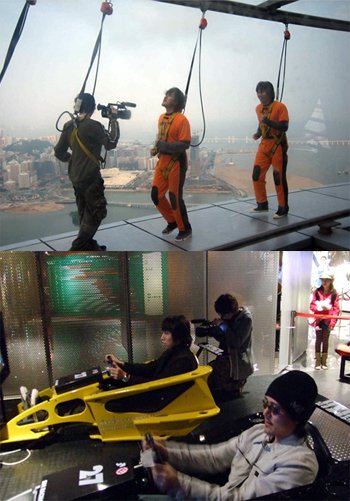 마카오를 방문한 김수로 감우성