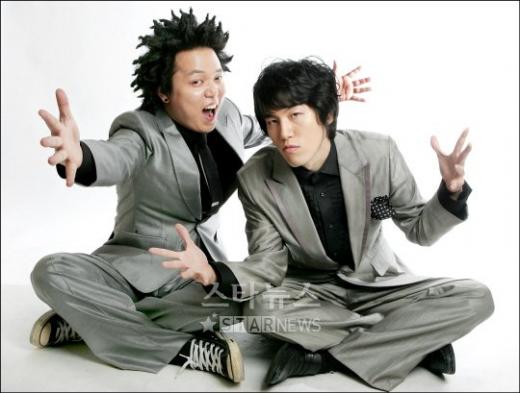 힙합듀오 라임버스의 피제이(왼쪽)와 제이도그 ⓒ최용민 기자 leebean@