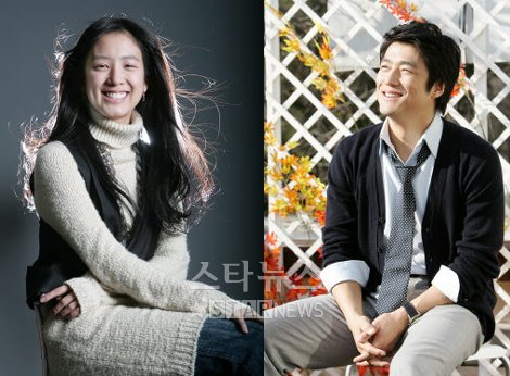배우 정려원(왼쪽)과 지진희 ⓒ머니투데이 스타뉴스