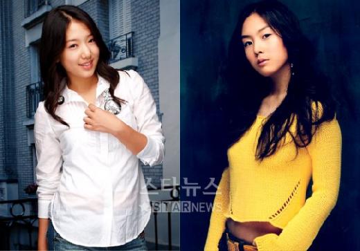 박신혜(왼쪽)와 정성미