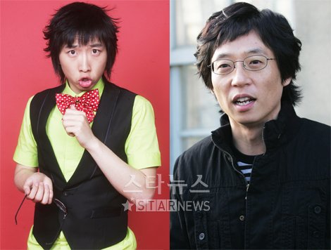 유재석(왼쪽)의 판박이로 눈길을 끌고 있는 KBS 공채 22기 정범균ⓒ머니투데이 스타뉴스