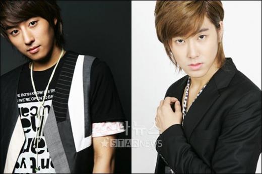 '타키온'의 손호준(왼쪽)과 '동방신기'의 유노윤호. 사진=머니투데이 스타뉴스