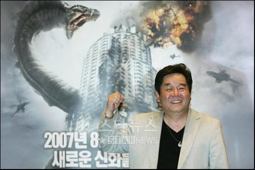 ↑ 영화 '디 워'의 심형래 감독 ⓒ<임성균 기자 tjdrbs23@>
