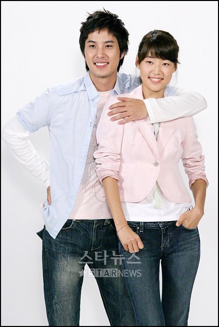 KBS 1TV 새 일일극 '미우나 고우나' 주인공 김지석과 한지혜 ⓒ홍봉진 인턴기자 hongga@