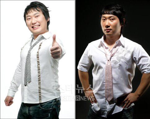 '헬스보이' 코너를 통해 몸무게를 10㎏ 감량하기 전(왼쪽)과 후(오른쪽)의 이승윤 ⓒ최용민,김병관기자 leebean@