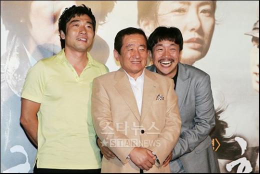 영화 '화려한 휴가'의 조연 박원상, 송재호, 박철민(왼쪽부터). ⓒ사진=임성균 기자