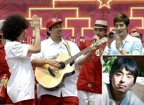 MBC '쇼바이벌'의 한 장면과 연출자인 성치경 PD(오른쪽 아래 작은 사진)