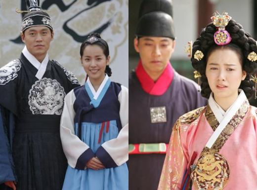 시청률 박빙승부를 벌이고 있는 MBC '이산'(왼쪽)과 SBS '왕과나'