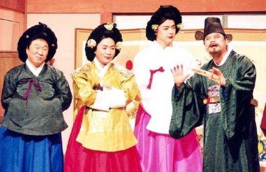 ↑SBS '코미디쇼! 오 해피데이'(2001) 한 장면