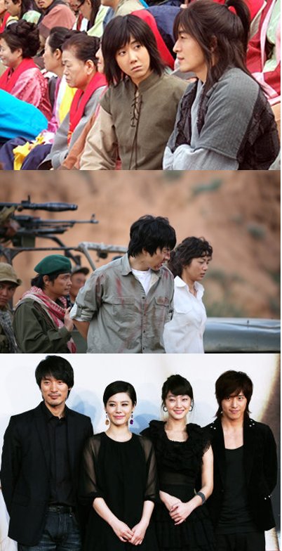 MBC '태왕사신기',SBS '로비스트',KBS 2TV '인순이는 예쁘다' (위부터)