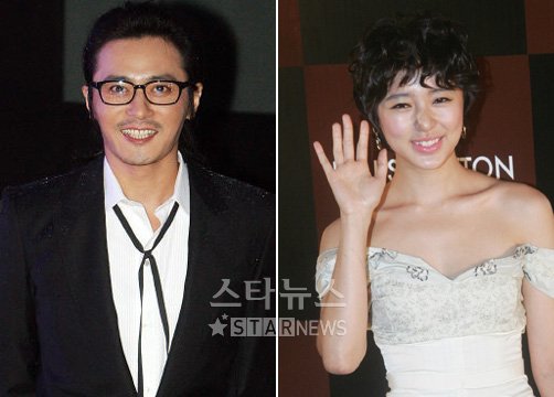 배우 장동건과 윤은혜. ⓒ머니투데이 스타뉴스