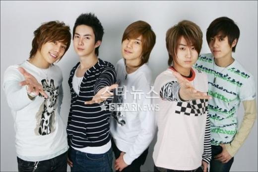 왼쪽부터 남성그룹 SS501의 박정민 김형준 김현중 허영생 김규종 ⓒ송희진 songhj@
