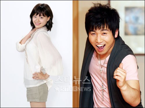 새로운 '만원의행복' MC 이영은(좌) 유세윤 ⓒ 홍봉근 기자
