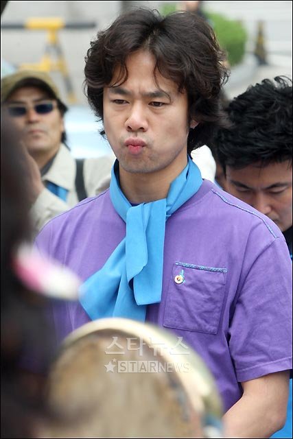 ↑MBC를 상대로 파업에 돌입한 한예조의 탤런트 김홍표