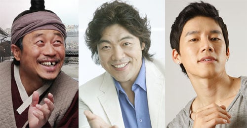 이문식, 이원종, 김무열 (왼쪽부터)