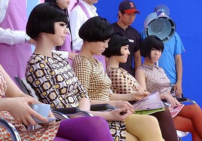 ↑2일부터 인터넷에 유포된 '원더걸스 단발' 사진