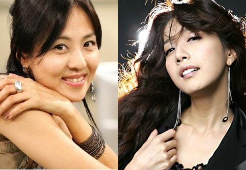 전혜진(왼쪽)과 오승은
