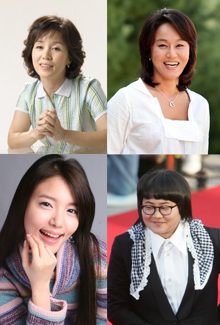 임예진, 이경실, 김신영, 정시아(왼쪽 위부터 시계방향)