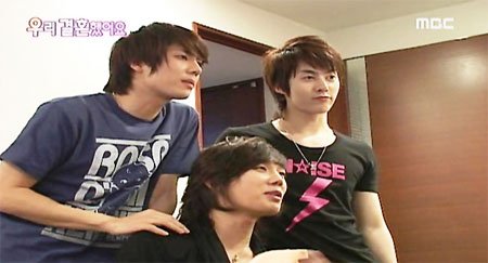 '우리결혼했어요' 쌍추커플 집들이에 나선 SS501 ⓒMBC