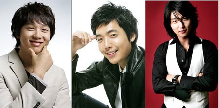 ↑ 탤런트 지현우 정경호 신동욱