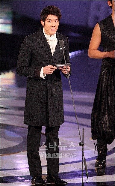 15일 '2008 MKMF' 시상자로 나선 수영선부 박태환 ⓒ이명근 기자